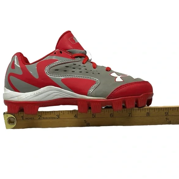 Under Armour Leadoff Mens Youth Size 1Y Baseball Cleats Softball - Picture 2 of 11